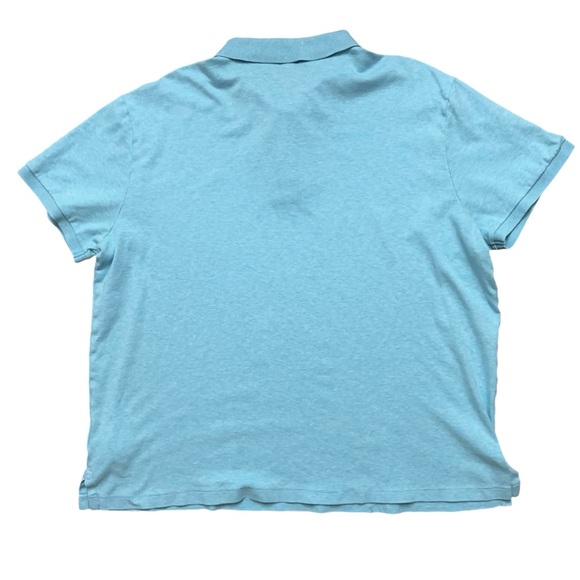 Polo Ralph Lauren Polo Shirt Mens 2XL Short Sleeve Custom Slim Fit Mint Green - Picture 3 of 5